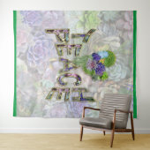 Tenture Enseigner la paix dans le monde (En situation (horizontale))