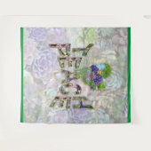 Tenture Enseigner la paix dans le monde (Devant (Horizontal))