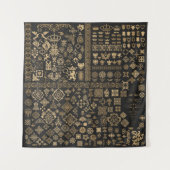 Tenture Ensemble d'éléments baroques méga (Devant)