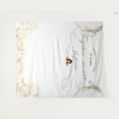 Tenture Ensemble Nous Sommes Infinis Mariage Sage Vert Or (Devant (Horizontal))