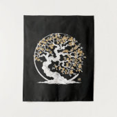 Tenture Enso Zen Cercle Sakura arbre (Devant)