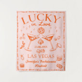 Tenture Enterrée de Vie de Jeune Fille Cocktail Orange Cha (Devant)