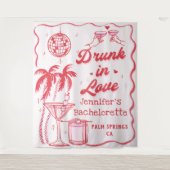 Tenture Enterrée de vie de jeune fille ivre d'amour (Devant)