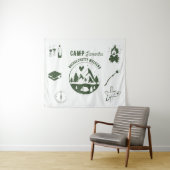 Tenture Enterrement de vie de jeune fille Camping Bach Wee (En situation (horizontale))