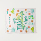 Tenture Enterrement de vie de jeune fille Margarita Illust (Devant (Horizontal))