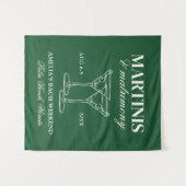 Tenture Enterrement de vie de jeune fille Martinis & Matri (Devant (Horizontal))