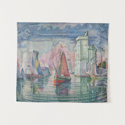 Tenture Entrance of La Rochelle Harbor, Paul Signac (Devant (Horizontal))