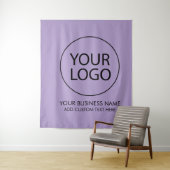Tenture Entreprise de logo et de texte professionnels pour (En situation)