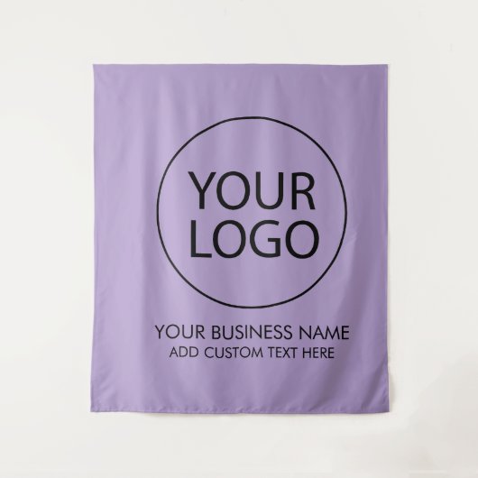 Tenture Entreprise de logo et de texte professionnels pour (Devant)