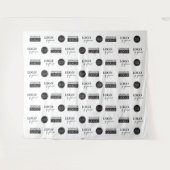 Tenture Entreprise de personnalisation de tapis de fond av (Devant (Horizontal))