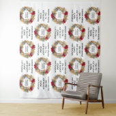 Tenture Entreprise Église Institutionnelle | LOGO | Festif (En situation)