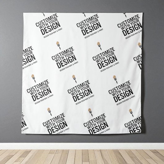 Tenture Entreprise Minimaliste Marque Personnalisé Sur Mes