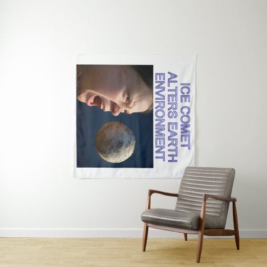 Tenture Environmental Impact tapestry (En situation (horizontale))