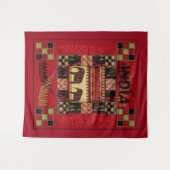 Tenture Ephapes ethniques disparates en Inde (Devant (Horizontal))