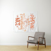 Tenture Épice citrouille & Tout Nice (En situation (horizontale))