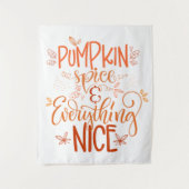 Tenture Épice citrouille & Tout Nice (Devant)