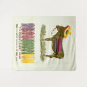 Tenture Éplucher la queue sur l'âne (Devant (Horizontal))