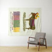 Tenture Éplucher la queue sur l'âne (En situation (horizontale))