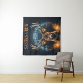 Tenture Équipage père Noël (En situation)