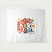 Tenture Équipe d'anniversaire Halloween Clown effrayant Fa (Devant (Horizontal))