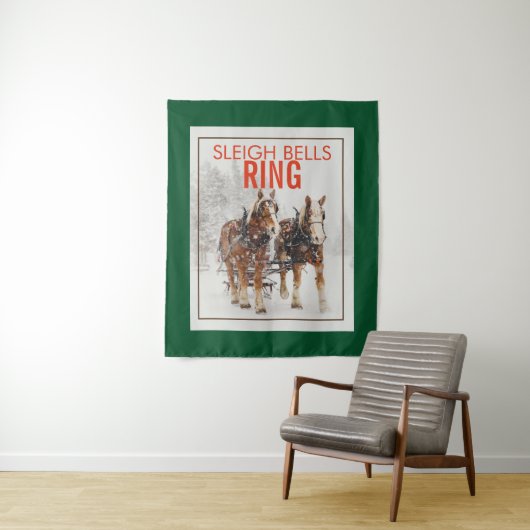 Tenture Équipe de Belgique de sleigh Bells Ring (En situation)