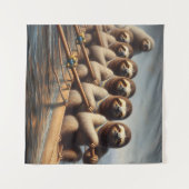 Tenture Équipe de remorquage (Devant (Horizontal))