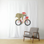 Tenture Équipe de Sloth Cycling (En situation)