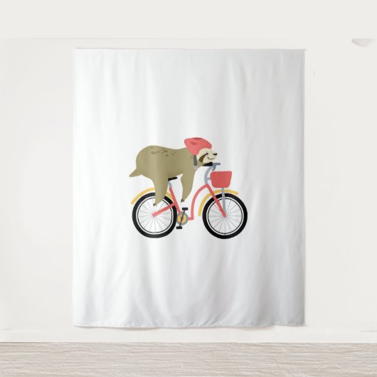 Tenture Équipe de Sloth Cycling (Devant)