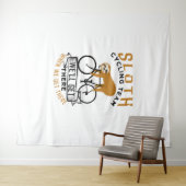 Tenture Équipe de Sloth Cycling (En situation (horizontale))