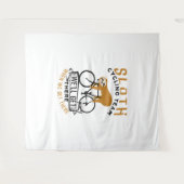 Tenture Équipe de Sloth Cycling (Devant (Horizontal))