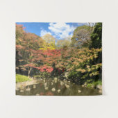 Tenture Érables colorés par Étang (Devant (Horizontal))