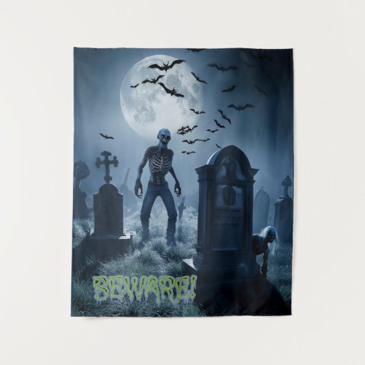 Tenture Erie Halloween (Devant)