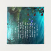 Tenture Ésaïe 41:10 (Devant (Horizontal))