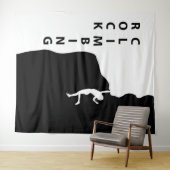 Tenture Escalade rock (En situation (horizontale))