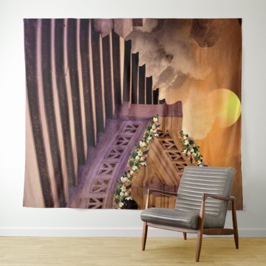 Tenture Escalier (En situation (horizontale))