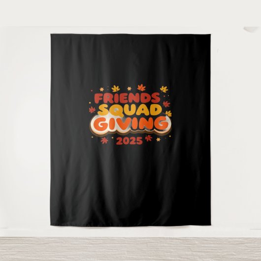 Tenture Escouade Amis Donnant 2025 Automne Automne Tombe R (Devant)