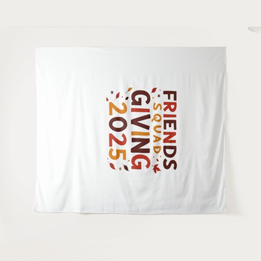 Tenture Escouade Amis Donnant 2025 Automne Automne Tombe R (Devant (Horizontal))