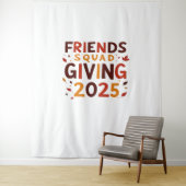 Tenture Escouade Amis Donnant 2025 Automne Automne Tombe R (En situation)