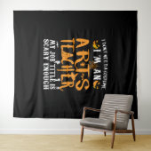 Tenture Espèce Teacher Halloween Funny Costume (En situation (horizontale))