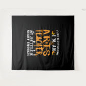 Tenture Espèce Teacher Halloween Funny Costume (Devant (Horizontal))