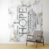 Tenture Espoir Dans Le Seigneur Écriture Verse : Ésaïe 40: (En situation)