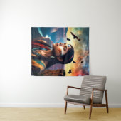 Tenture Esprit culturel Art (En situation (horizontale))