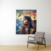 Tenture Esprit culturel Art (En situation)