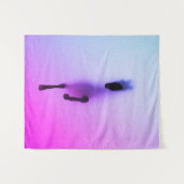 Tenture Esprit du Cheval – Art Mural Abstrait (Devant (Horizontal))