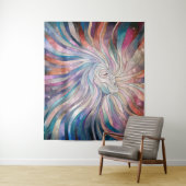 Tenture Essence Ethérée - Art Mosaïque (En situation)