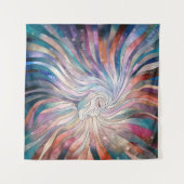 Tenture Essence Ethérée - Art Mosaïque (Devant (Horizontal))