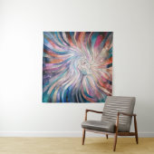 Tenture Essence Ethérée - Art Mosaïque (En situation)