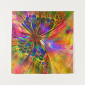 Tenture Esthétique papillon d'arrangement (Devant (Horizontal))