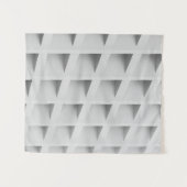 Tenture étagère cubique blanche (Devant (Horizontal))