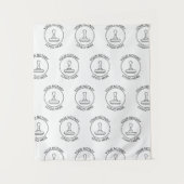 Tenture Étape Répéter l'événement du logo Ajouter le logo  (Devant)